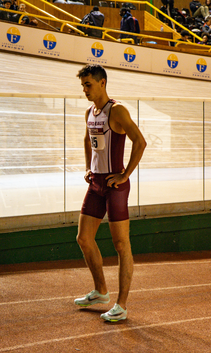 Elliot Chattier 800m masculin meeting bordeaux athlé