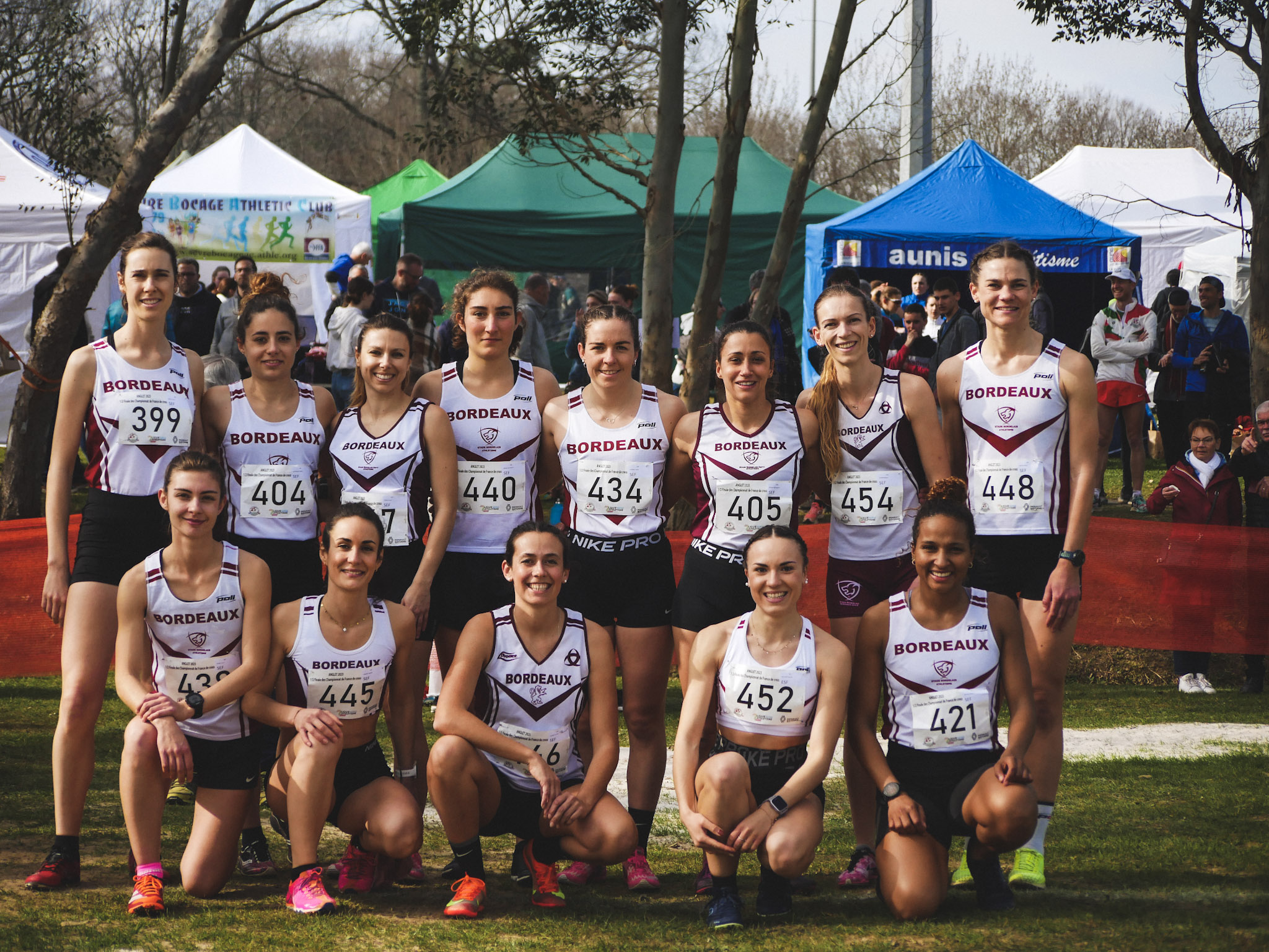 cross court féminin bordeaux athlé demi finale championnat de france de cross