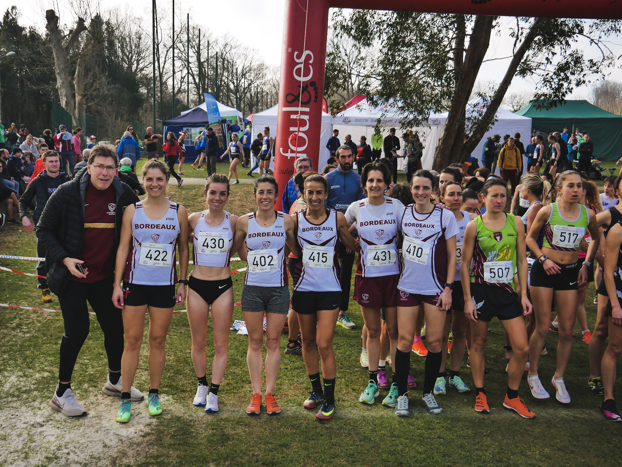 cross long féminin bordeaux athlé demi finale championnat de france de cross