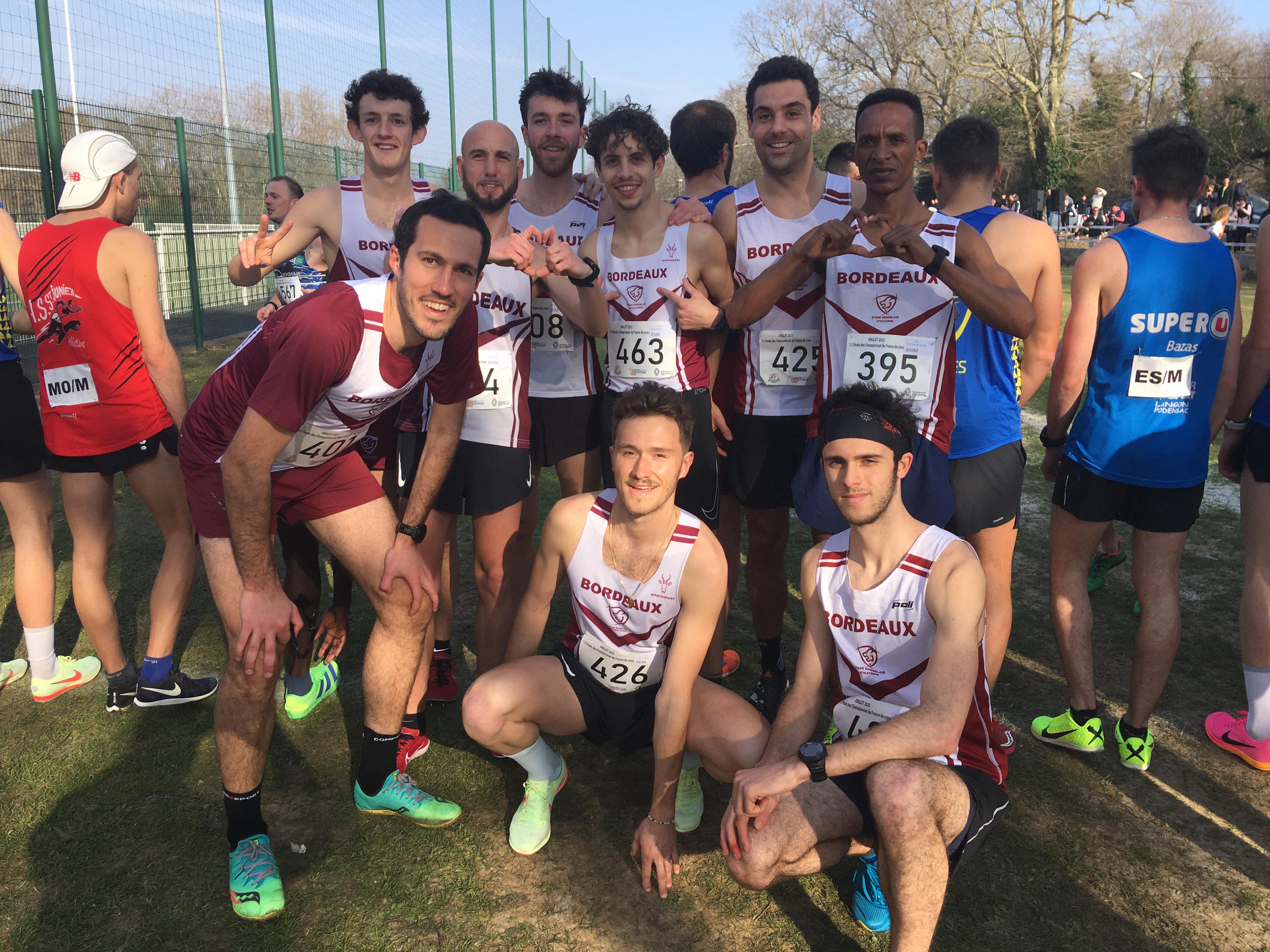 cross long masculin bordeaux athlé demi finale championnat de france de cross