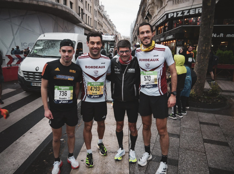 groupe Dubus au marathon de Paris